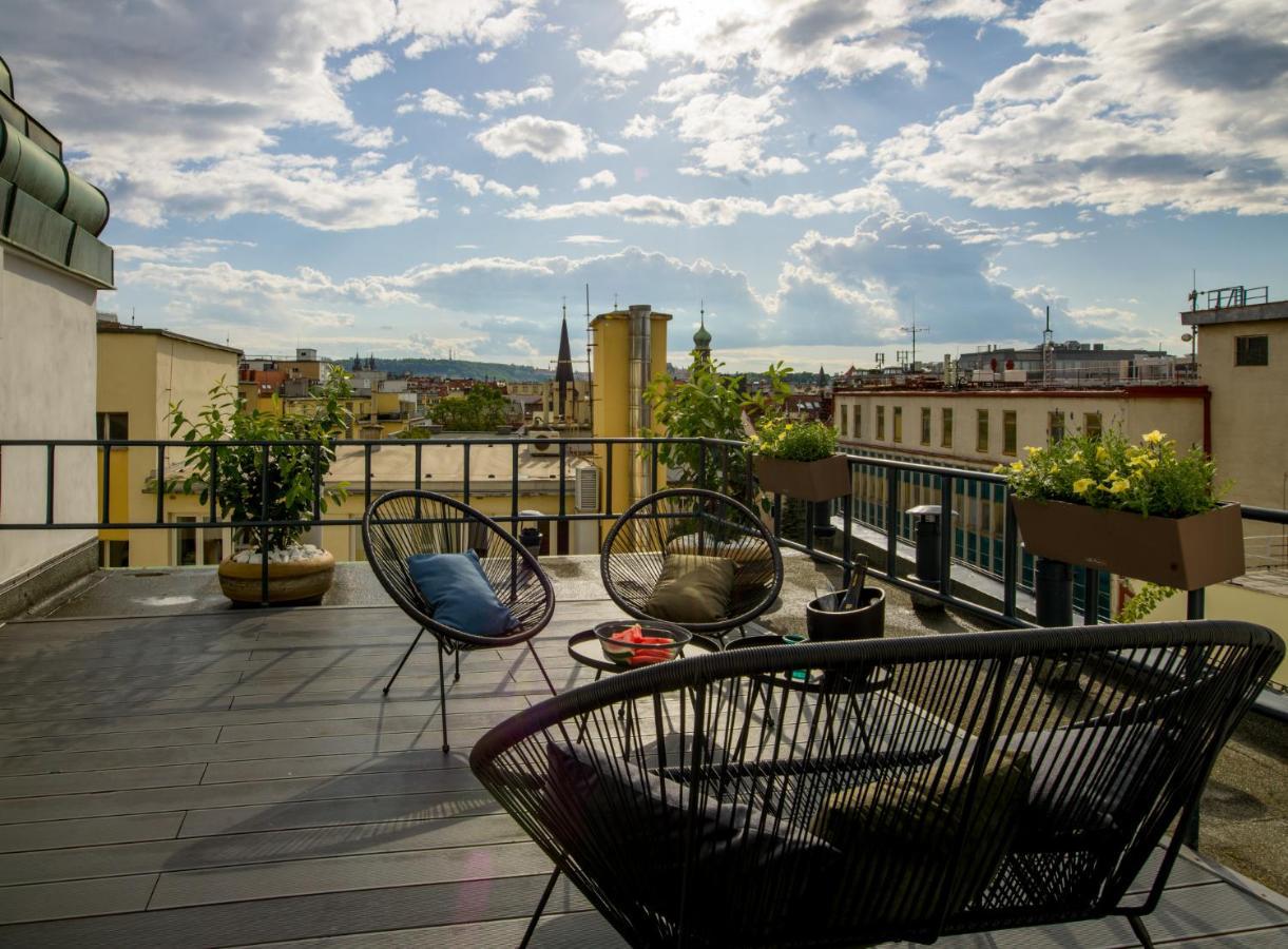 Rooftop Planet Prague Hotel Exterior foto